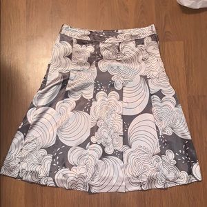 Silver skirt
